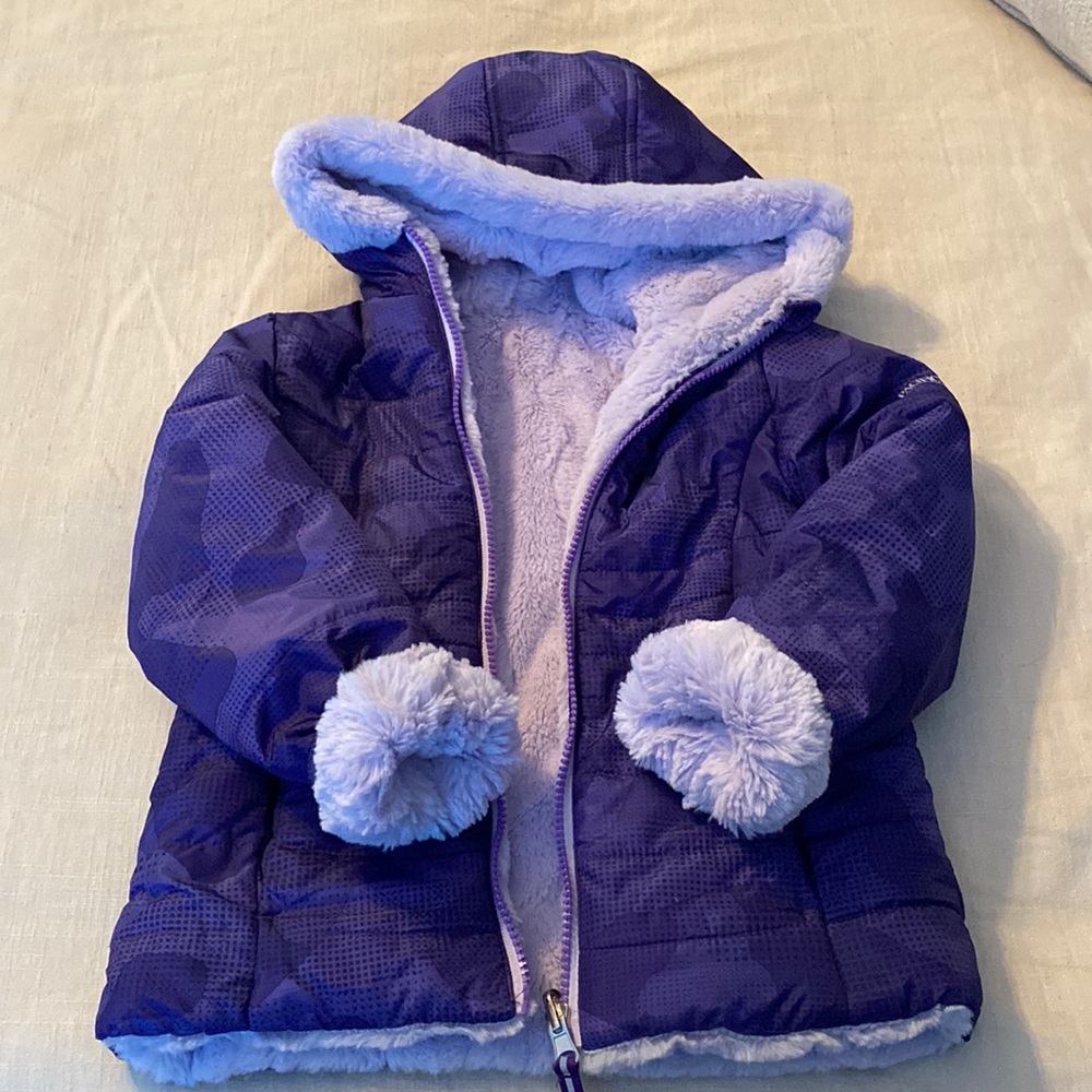 Reversible winter coat